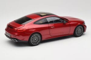 Mercedes CLE Coupe C236 Červený Norev 1:18 B66960596 Kov – obrázek 3 z 8