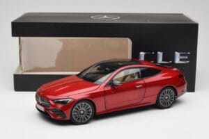Mercedes CLE Coupe C236 Červený Norev 1:18 B66960596 Kov – obrázek 8 z 8