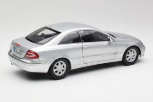 Mercedes CLK 500 C209 Stříbrný Kyosho 1:18 B66962144 Kov – obrázek 3 z 8