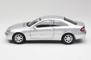 Mercedes CLK 500 C209 Stříbrný Kyosho 1:18 B66962144 Kov – obrázek 4 z 8