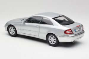 Mercedes CLK 500 C209 Stříbrný Kyosho 1:18 B66962144 Kov – obrázek 7 z 8