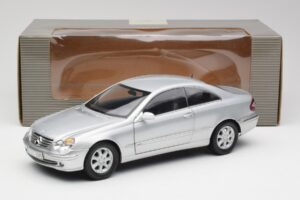 Mercedes CLK 500 C209 Stříbrný Kyosho 1:18 B66962144 Kov – obrázek 8 z 8