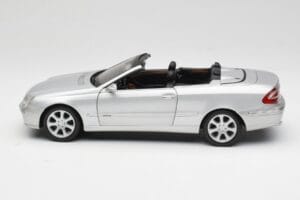 Mercedes CLK 500 Kabriolet Elegance A209 Stříbrný Kyosho 1:18 B66962172 Kov – obrázek 4 z 8
