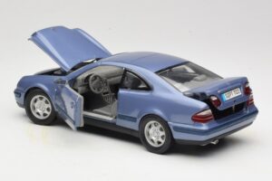 Mercedes CLK C208 Fialový Anson 1:18 30330 Kov – obrázek 5 z 8