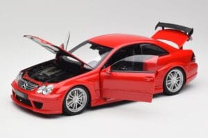 Mercedes CLK DTM AMG C209 Mars Červený Kyosho 1:18 08461R Kov – obrázek 2 z 8
