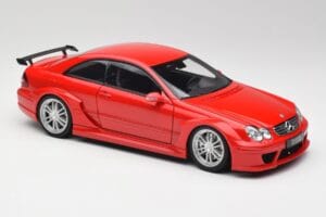 Mercedes CLK DTM AMG C209 Mars Červený Kyosho 1:18 08461R Kov – obrázek 6 z 8