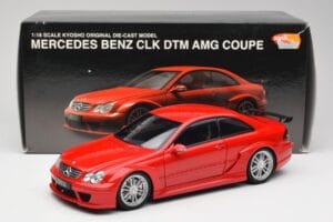 Mercedes CLK DTM AMG C209 Mars Červený Kyosho 1:18 08461R Kov – obrázek 8 z 8