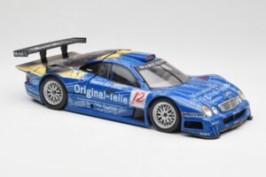 Mercedes CLK GTR #12 Original Teile FIA GT 1999 Maisto 1:18 56036 Kov – obrázek 5 z 7