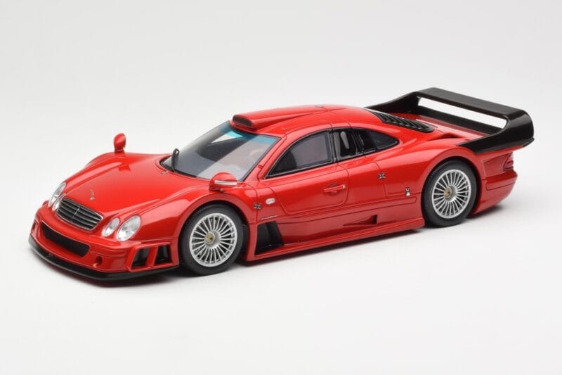 Mercedes CLK-GTR Super Sport Červený GT Spirit 1:18 GT910 Pryskyřice