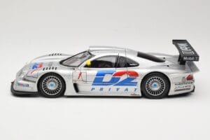 Mercedes CLK LM GT1 #1 AMG Mercedes K. Ludwig / R. Zonta FIA GT Championship 1998 Maisto 1:18 56053 Kov – obrázek 4 z 8