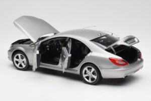 Mercedes CLS C218 Designo Alubeam Titanium Norev 1:18 B66961298 Kov – obrázek 5 z 8