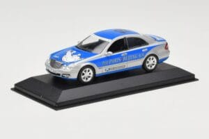 Mercedes E-Class W211 #19 Team Michelin Paris-Beijing 2006 Replacement Box Minichamps 1:43 B66962269-R Kov – obrázek 2 z 4