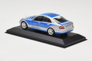 Mercedes E-Class W211 #19 Team Michelin Paris-Beijing 2006 Replacement Box Minichamps 1:43 B66962269-R Kov – obrázek 3 z 4