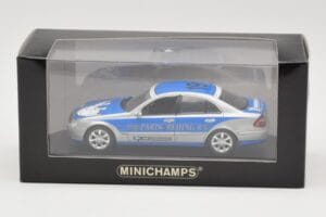 Mercedes E-Class W211 #19 Team Michelin Paris-Beijing 2006 Replacement Box Minichamps 1:43 B66962269-R Kov – obrázek 4 z 4