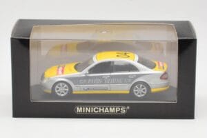 Mercedes E-Class W211 #4 Team ADAC Paris-Beijing 2006 Replacement Box Minichamps 1:43 B66962260-R Kov – obrázek 4 z 4