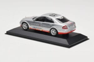 Mercedes E-Class W211 #7 Team AutoBild Paris-Beijing 2006 Replacement Box Minichamps 1:43 MB001 Kov – obrázek 3 z 4