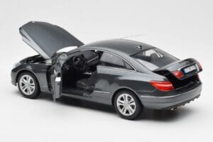 Mercedes E500 C207 Coupe Tenoric Šedý Norev 1:18 183540 Kov – obrázek 5 z 8