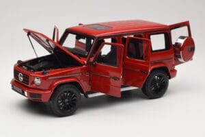 Mercedes G 500 W463 Červený Minichamps 1:18 110037101 Kov – obrázek 2 z 8