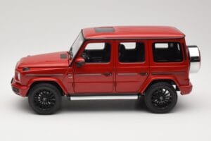 Mercedes G 500 W463 Červený Minichamps 1:18 110037101 Kov – obrázek 4 z 8