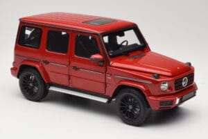 Mercedes G 500 W463 Červený Minichamps 1:18 110037101 Kov – obrázek 6 z 8