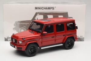 Mercedes G 500 W463 Červený Minichamps 1:18 110037101 Kov – obrázek 8 z 8