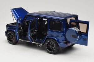 Mercedes G 63 AMG W463 Blue Metallic Minichamps 1:18 110037061 Kov – obrázek 5 z 8
