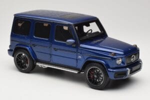 Mercedes G 63 AMG W463 Blue Metallic Minichamps 1:18 110037061 Kov – obrázek 6 z 8