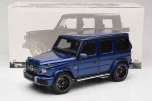 Mercedes G 63 AMG W463 Blue Metallic Minichamps 1:18 110037061 Kov – obrázek 8 z 8