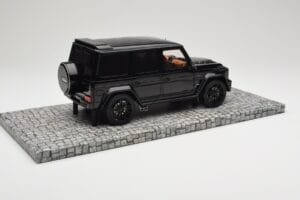 Mercedes Brabus 850 6.0 Widestar G63 W463 Obsidian Black Metallic Minichamps 1:18 107032400 Kov – obrázek 2 z 6