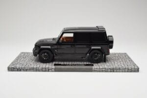 Mercedes Brabus 850 6.0 Widestar G63 W463 Obsidian Black Metallic Minichamps 1:18 107032400 Kov – obrázek 3 z 6