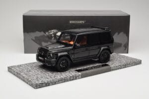 Mercedes Brabus 850 6.0 Widestar G63 W463 Obsidian Black Metallic Minichamps 1:18 107032400 Kov – obrázek 6 z 6