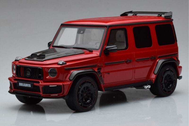 Mercedes G-Class W464 Brabus G900 Rocket Jupiter Red GT Spirit 1:18 GT897 Pryskyřice