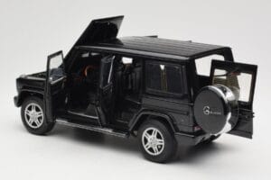 Mercedes G-Class G 500 W463 Smaragd Black Metallic AUTOart 1:18 76101 Kov – obrázek 5 z 8