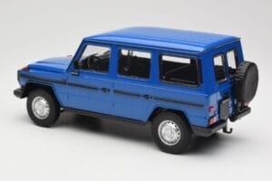Mercedes G-Class W460 LWB Tmavě Modrý Minichamps 1:18 155038100 Kov – obrázek 5 z 6