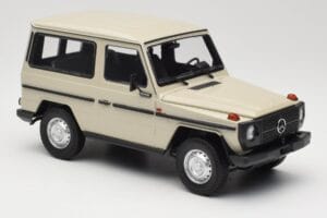 Mercedes G-Class W460 SWB Grey Metallic Minichamps 1:18 155038004 Kov – obrázek 4 z 6