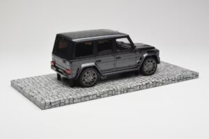 Mercedes G-Class W463 Brabus V12 800 Widestar Šedý Minichamps 1:18 107032300 Kov – obrázek 2 z 6