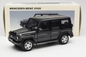 Mercedes G500 W463 Černý AUTOart 1:18 76216 Kov – obrázek 8 z 8