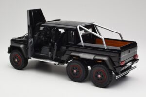 Mercedes AMG G63 W463 6x6 Gloss Černý AUTOart 1:18 76306 Kompozit – obrázek 5 z 8