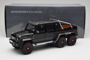 Mercedes AMG G63 W463 6x6 Gloss Černý AUTOart 1:18 76306 Kompozit – obrázek 8 z 8