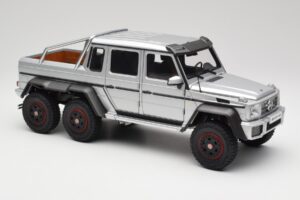 Mercedes AMG G63 W463 6x6 Iridium Stříbrný AUTOart 1:18 76301 Kompozit – obrázek 6 z 8