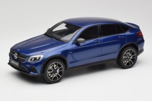 Mercedes AMG GLC 43 Coupe Brilliant Modrý GT Spirit 1:18 B66960468 Pryskyřice