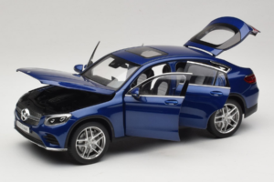 Mercedes GLC X253 Coupe Modrý iScale 1:18 B66960805 Kov – obrázek 2 z 8