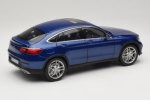Mercedes GLC X253 Coupe Modrý iScale 1:18 B66960805 Kov – obrázek 3 z 8