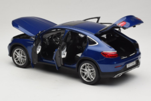 Mercedes GLC X253 Coupe Modrý iScale 1:18 B66960805 Kov – obrázek 5 z 8