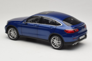 Mercedes GLC X253 Coupe Modrý iScale 1:18 B66960805 Kov – obrázek 7 z 8