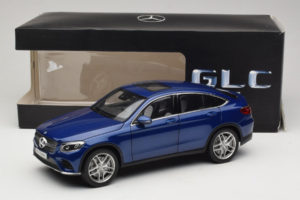 Mercedes GLC X253 Coupe Modrý iScale 1:18 B66960805 Kov – obrázek 8 z 8