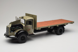 Mercedes L6600 Rungewagen Šedý Černý Minichamps 1:18 109031050-R1 Kov – obrázek 2 z 9