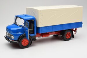 Mercedes L911 Modrý Schuco 1:18 450044800 Kov – obrázek 2 z 8