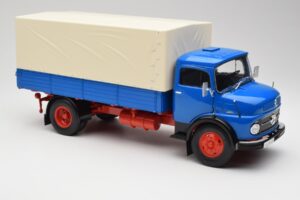 Mercedes L911 Modrý Schuco 1:18 450044800 Kov – obrázek 6 z 8
