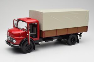 Mercedes L 911 Červený Schuco 1:18 450016400 Kov – obrázek 2 z 8